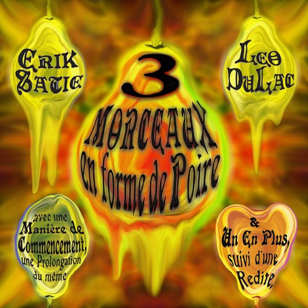 Trois morceaux en forme de poire