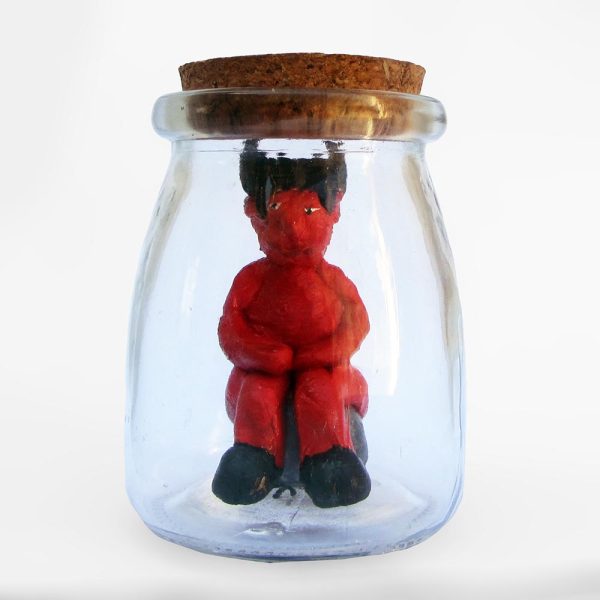Diabinho na garrafa