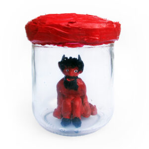 Diabinho capturado
